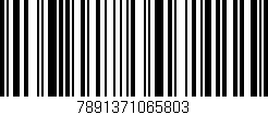 Código de barras (EAN, GTIN, SKU, ISBN): '7891371065803'