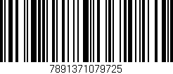 Código de barras (EAN, GTIN, SKU, ISBN): '7891371079725'