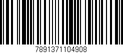 Código de barras (EAN, GTIN, SKU, ISBN): '7891371104908'