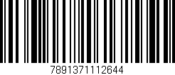 Código de barras (EAN, GTIN, SKU, ISBN): '7891371112644'