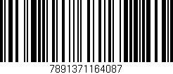 Código de barras (EAN, GTIN, SKU, ISBN): '7891371164087'