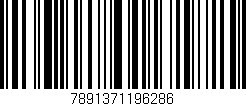 Código de barras (EAN, GTIN, SKU, ISBN): '7891371196286'