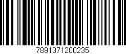 Código de barras (EAN, GTIN, SKU, ISBN): '7891371200235'