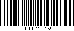 Código de barras (EAN, GTIN, SKU, ISBN): '7891371200259'