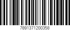 Código de barras (EAN, GTIN, SKU, ISBN): '7891371200358'
