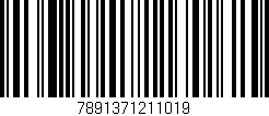 Código de barras (EAN, GTIN, SKU, ISBN): '7891371211019'