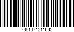 Código de barras (EAN, GTIN, SKU, ISBN): '7891371211033'