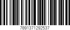 Código de barras (EAN, GTIN, SKU, ISBN): '7891371292537'