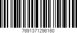 Código de barras (EAN, GTIN, SKU, ISBN): '7891371296160'