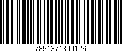 Código de barras (EAN, GTIN, SKU, ISBN): '7891371300126'