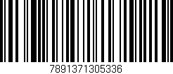 Código de barras (EAN, GTIN, SKU, ISBN): '7891371305336'
