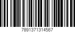 Código de barras (EAN, GTIN, SKU, ISBN): '7891371314567'