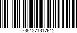 Código de barras (EAN, GTIN, SKU, ISBN): '7891371317612'