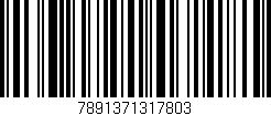 Código de barras (EAN, GTIN, SKU, ISBN): '7891371317803'