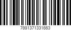 Código de barras (EAN, GTIN, SKU, ISBN): '7891371331663'