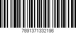 Código de barras (EAN, GTIN, SKU, ISBN): '7891371332196'