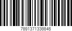 Código de barras (EAN, GTIN, SKU, ISBN): '7891371338846'