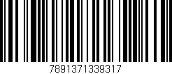 Código de barras (EAN, GTIN, SKU, ISBN): '7891371339317'
