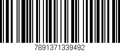 Código de barras (EAN, GTIN, SKU, ISBN): '7891371339492'
