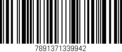 Código de barras (EAN, GTIN, SKU, ISBN): '7891371339942'