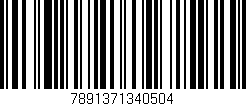 Código de barras (EAN, GTIN, SKU, ISBN): '7891371340504'
