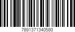 Código de barras (EAN, GTIN, SKU, ISBN): '7891371340580'