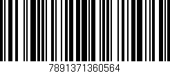 Código de barras (EAN, GTIN, SKU, ISBN): '7891371360564'