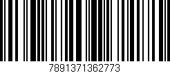 Código de barras (EAN, GTIN, SKU, ISBN): '7891371362773'