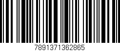 Código de barras (EAN, GTIN, SKU, ISBN): '7891371362865'