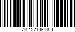 Código de barras (EAN, GTIN, SKU, ISBN): '7891371363893'