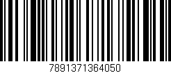 Código de barras (EAN, GTIN, SKU, ISBN): '7891371364050'