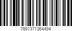 Código de barras (EAN, GTIN, SKU, ISBN): '7891371364494'