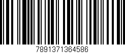 Código de barras (EAN, GTIN, SKU, ISBN): '7891371364586'