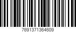 Código de barras (EAN, GTIN, SKU, ISBN): '7891371364609'