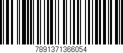 Código de barras (EAN, GTIN, SKU, ISBN): '7891371366054'