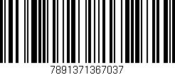 Código de barras (EAN, GTIN, SKU, ISBN): '7891371367037'