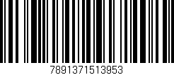 Código de barras (EAN, GTIN, SKU, ISBN): '7891371513953'