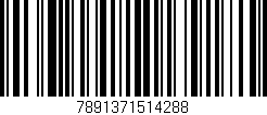 Código de barras (EAN, GTIN, SKU, ISBN): '7891371514288'