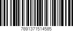 Código de barras (EAN, GTIN, SKU, ISBN): '7891371514585'