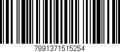 Código de barras (EAN, GTIN, SKU, ISBN): '7891371515254'