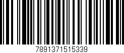 Código de barras (EAN, GTIN, SKU, ISBN): '7891371515339'