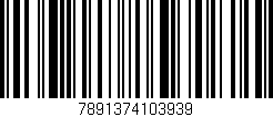 Código de barras (EAN, GTIN, SKU, ISBN): '7891374103939'