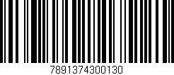 Código de barras (EAN, GTIN, SKU, ISBN): '7891374300130'
