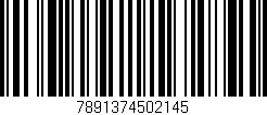 Código de barras (EAN, GTIN, SKU, ISBN): '7891374502145'