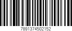 Código de barras (EAN, GTIN, SKU, ISBN): '7891374502152'