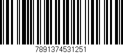 Código de barras (EAN, GTIN, SKU, ISBN): '7891374531251'