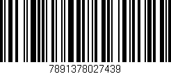 Código de barras (EAN, GTIN, SKU, ISBN): '7891378027439'