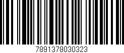 Código de barras (EAN, GTIN, SKU, ISBN): '7891378030323'