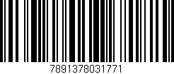 Código de barras (EAN, GTIN, SKU, ISBN): '7891378031771'