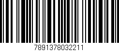 Código de barras (EAN, GTIN, SKU, ISBN): '7891378032211'